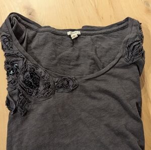 J. Crew gauzy short sleeved shirt (size small)